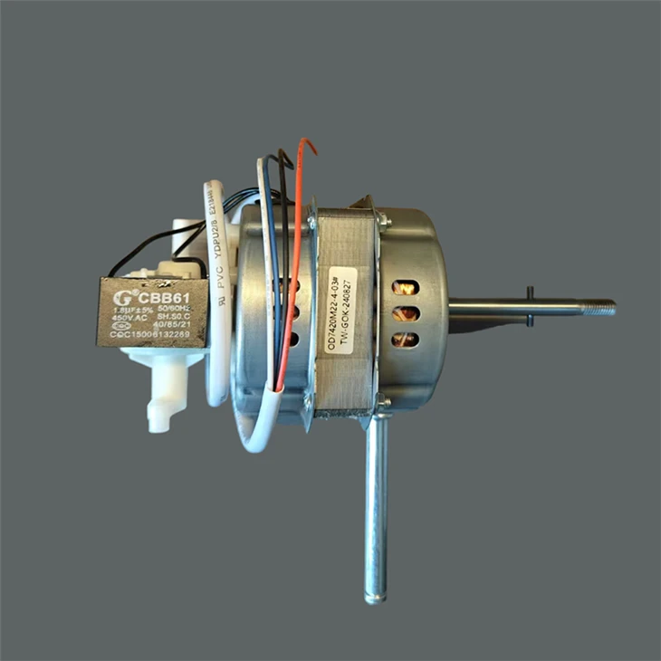 AC ventilátor motor